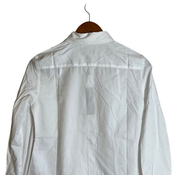 NWT! Talbots off white dress shirt. Size 4P - Picture 7 of 8